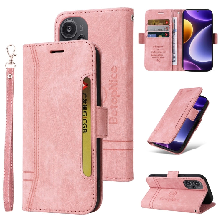 BETOPNICE Dual-side Buckle Leather Phone Case, For Xiaomi Redmi Note 12S 4G Global, For Xiaomi Redmi Note 12 4G Global, For Xiaomi Redmi Note 12 Turbo 5G