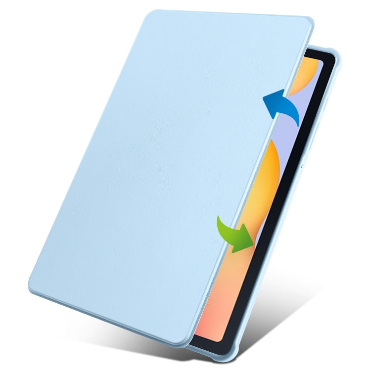 Acrylic 360 Degree Rotation Smart Tablet Leather Case