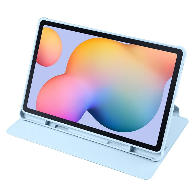 Acrylic 360 Degree Rotation Smart Tablet Leather Case