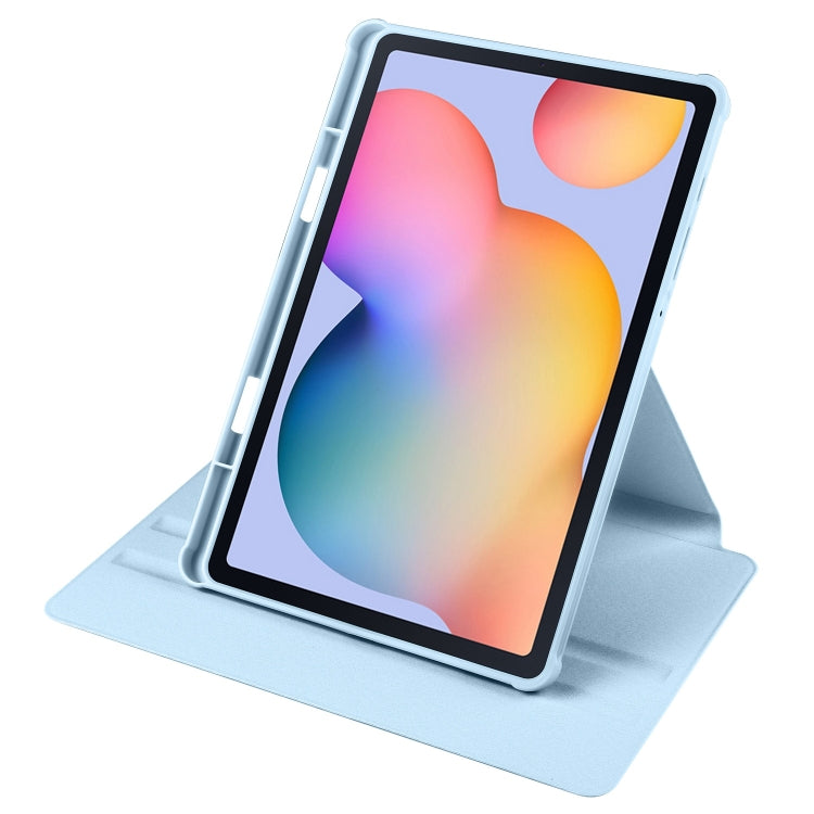 Acrylic 360 Degree Rotation Smart Tablet Leather Case