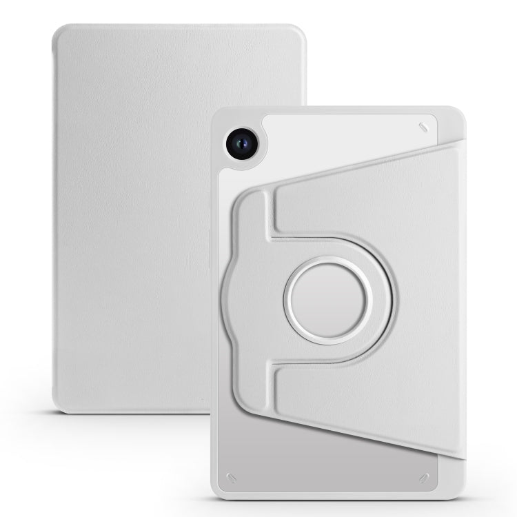 Acrylic 360 Degree Rotation Smart Tablet Leather Case