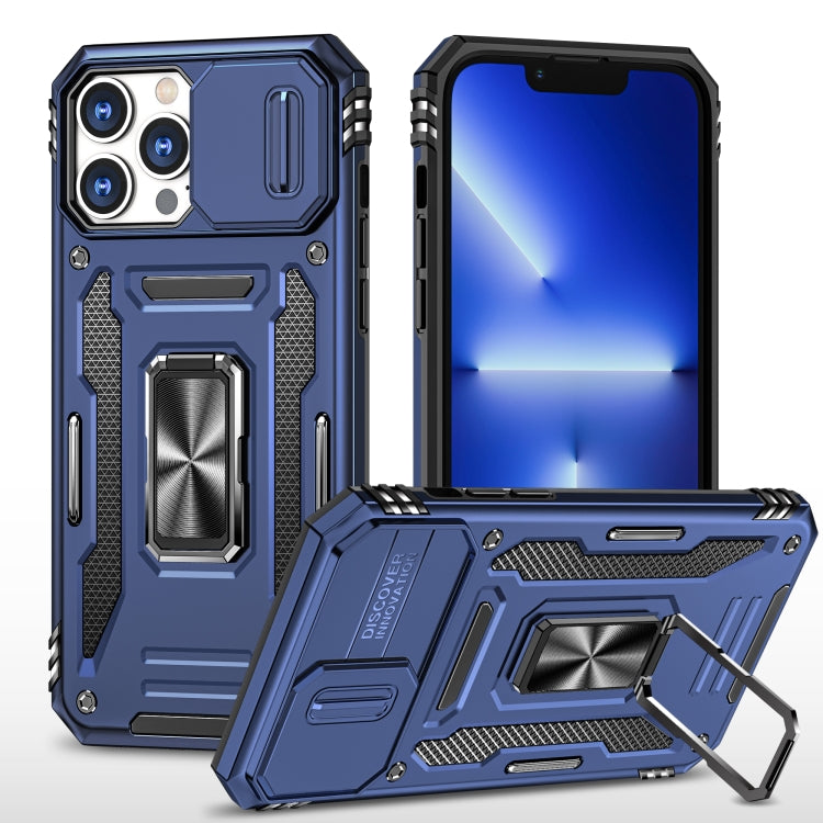 Armor PC + TPU Camera Shield Phone Case, For iPhone 15 Plus, For iPhone 15