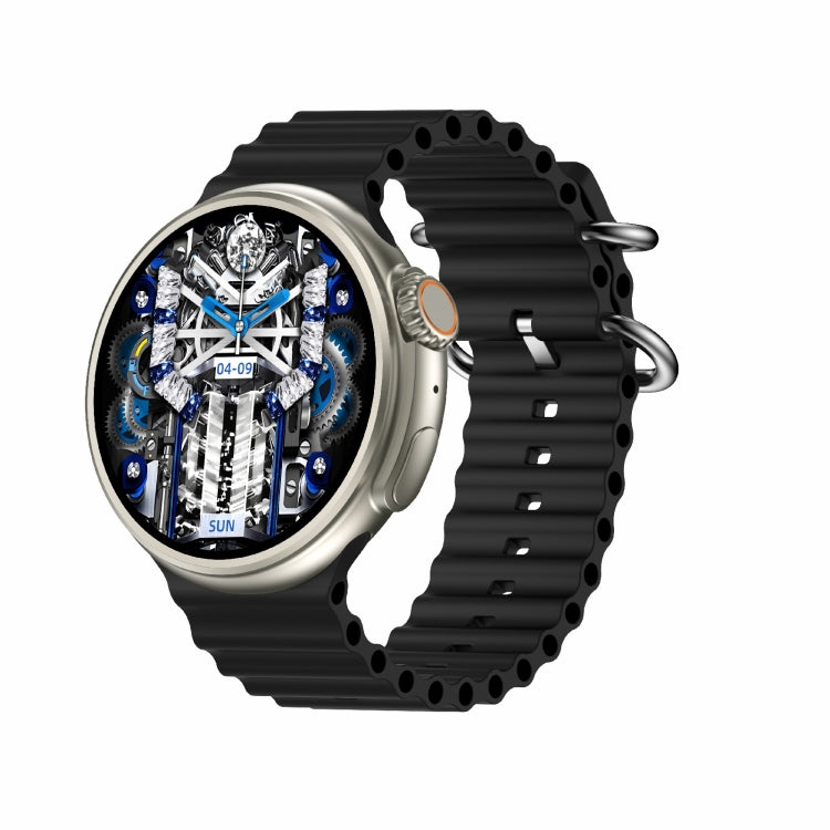 Z78 Ultra 1.52 inch Round Screen HD Smart Watch Supports Heart Rate/Blood Oxygen Monitoring