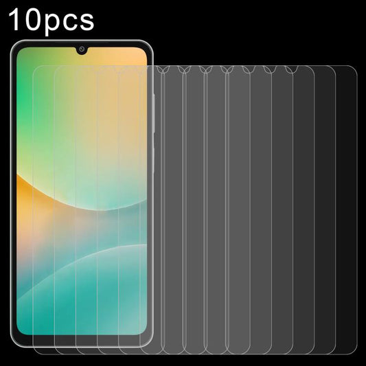 10-piece 9H tempered glass screen protector pack for Samsung Galaxy M06 5G A06 5G F06 5G