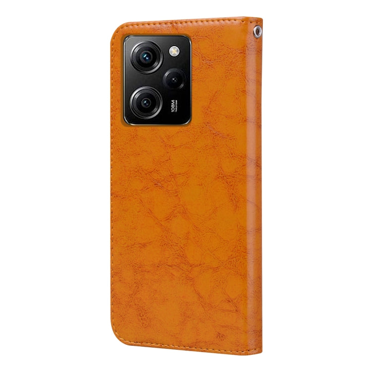 Oil Wax Texture Leather Phone Case
