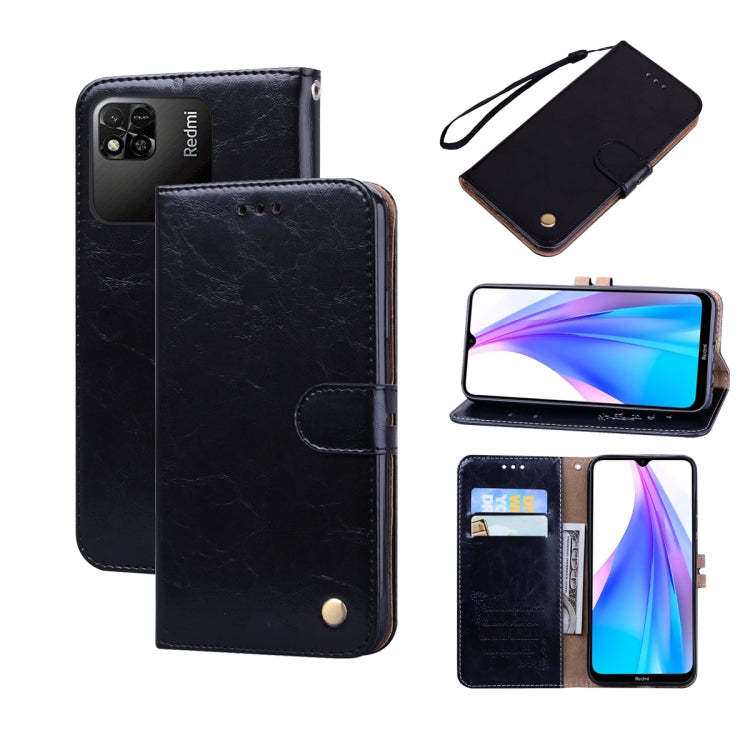 Oil Wax Texture Leather Phone Case