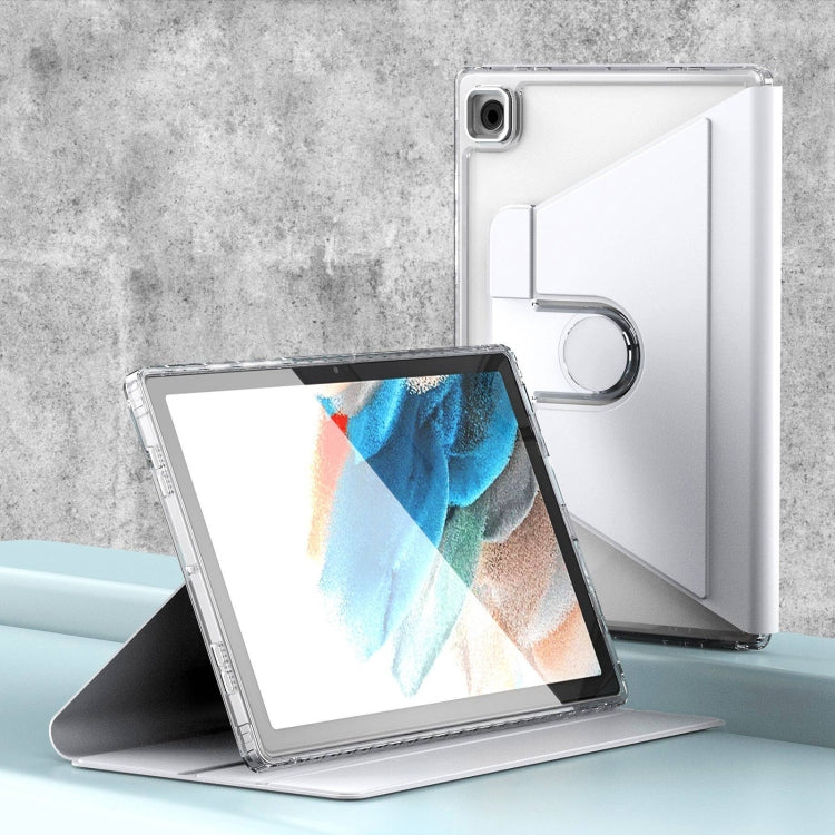 Clear 360 Rotation Stand Smart Leather Tablet Case, For Samsung Galaxy Tab A7 Lite T220, For Samsung Galaxy Tab A8