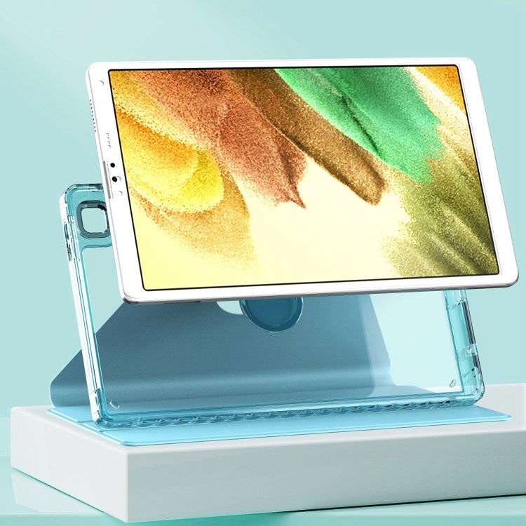 Clear 360 Rotation Stand Smart Leather Tablet Case, For Samsung Galaxy Tab A7 Lite T220, For Samsung Galaxy Tab A8