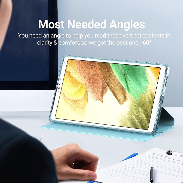 Clear 360 Rotation Stand Smart Leather Tablet Case, For Samsung Galaxy Tab A7 Lite T220, For Samsung Galaxy Tab A8