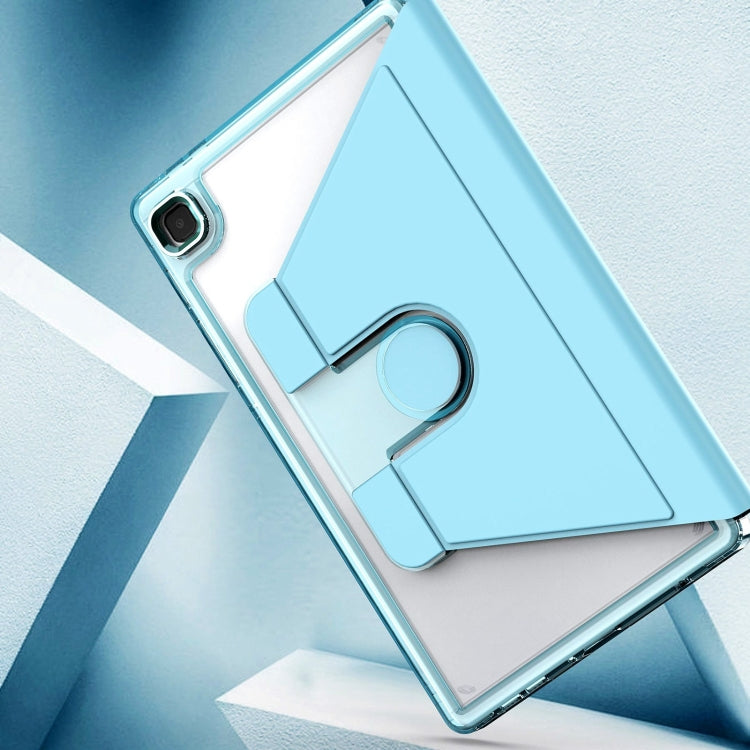 Clear 360 Rotation Stand Smart Leather Tablet Case, For Samsung Galaxy Tab A7 Lite T220, For Samsung Galaxy Tab A8