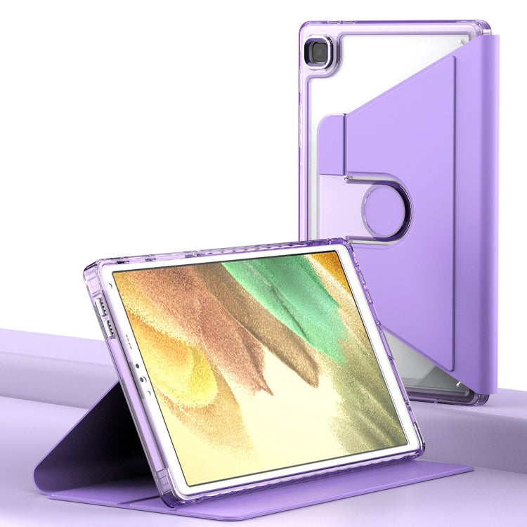 Clear 360 Rotation Stand Smart Leather Tablet Case, For Samsung Galaxy Tab A7 Lite T220, For Samsung Galaxy Tab A8