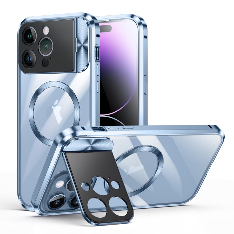 Large Window Holder MagSafe Magnetic Metal Phone Case, For iPhone 15 Pro Max, For iPhone 14, For iPhone 15 Pro, For iPhone 15, For iPhone 14 Pro