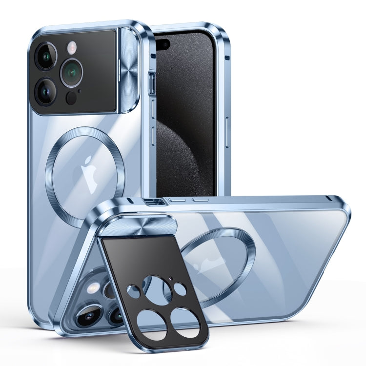 Large Window Holder MagSafe Magnetic Metal Phone Case, For iPhone 15 Pro Max, For iPhone 14, For iPhone 15 Pro, For iPhone 15, For iPhone 14 Pro