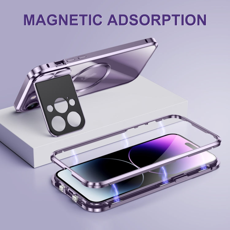 Large Window Holder MagSafe Magnetic Metal Phone Case, For iPhone 15 Pro Max, For iPhone 14, For iPhone 15 Pro, For iPhone 15, For iPhone 14 Pro