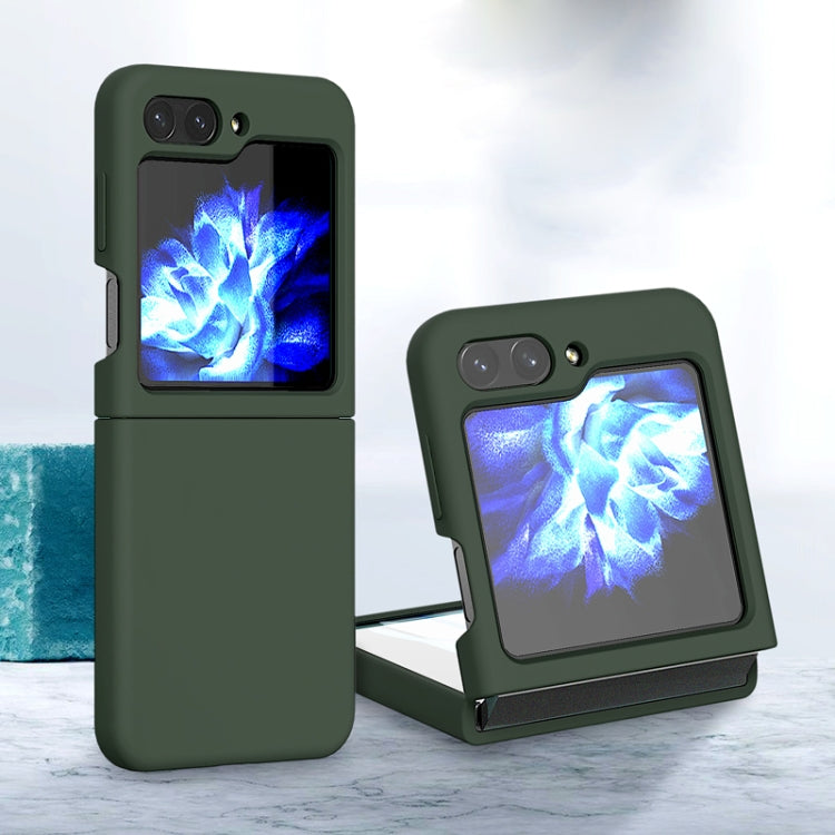Silicone Skin Feel Folding Phone Case, For Samsung Galaxy Z Flip5