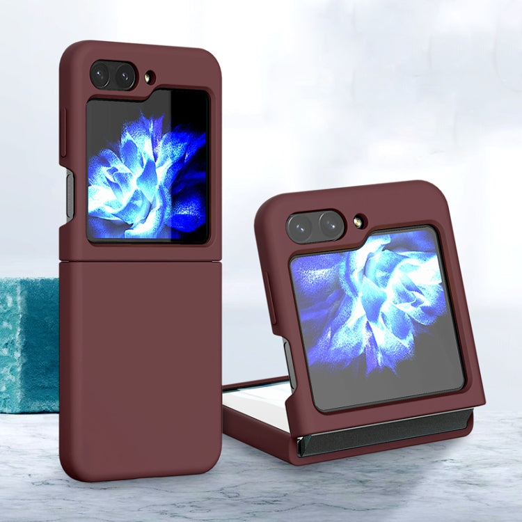 Silicone Skin Feel Folding Phone Case, For Samsung Galaxy Z Flip6 / Flip7 FE