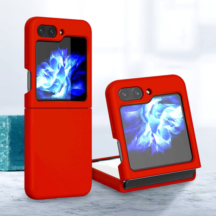 Silicone Skin Feel Folding Phone Case, For Samsung Galaxy Z Flip6 / Flip7 FE