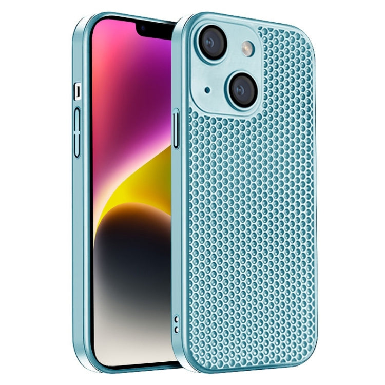 Honeycomb Radiating PC Phone Case, For iPhone 14 Plus, For iPhone 14, For iPhone 14 Pro