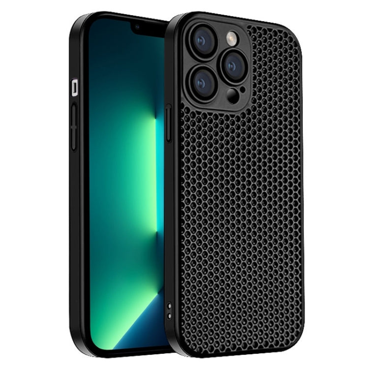 Honeycomb Radiating PC Phone Case, For iPhone 14 Pro Max, For iPhone 13 Pro Max, For iPhone 13 Pro