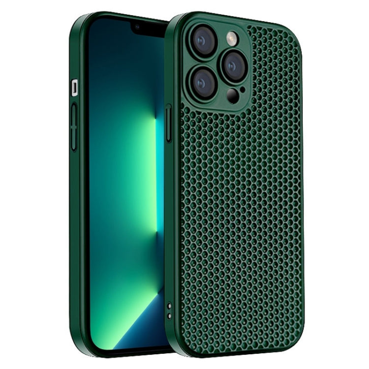 Honeycomb Radiating PC Phone Case, For iPhone 14 Pro Max, For iPhone 13 Pro Max, For iPhone 13 Pro