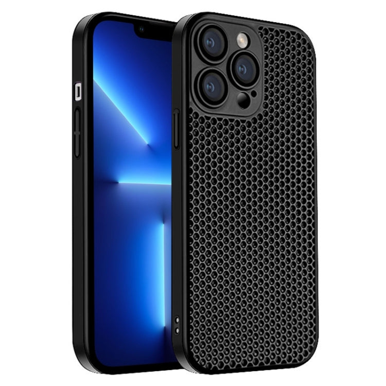 Honeycomb Radiating PC Phone Case, For iPhone 14 Pro Max, For iPhone 13 Pro Max, For iPhone 13 Pro