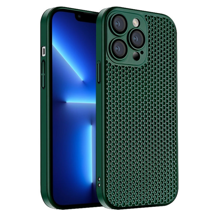 Honeycomb Radiating PC Phone Case, For iPhone 14 Pro Max, For iPhone 13 Pro Max, For iPhone 13 Pro