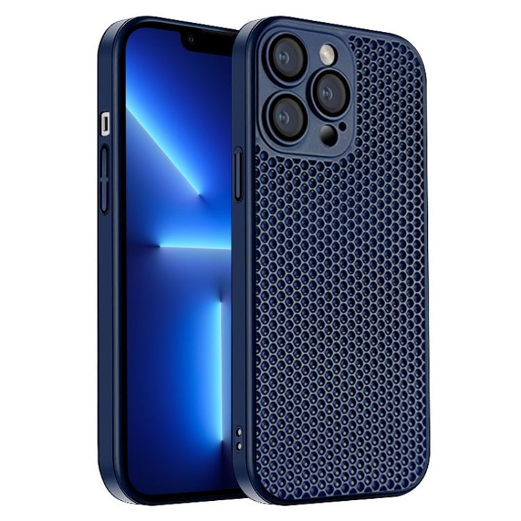 Honeycomb Radiating PC Phone Case, For iPhone 14 Pro Max, For iPhone 13 Pro Max, For iPhone 13 Pro