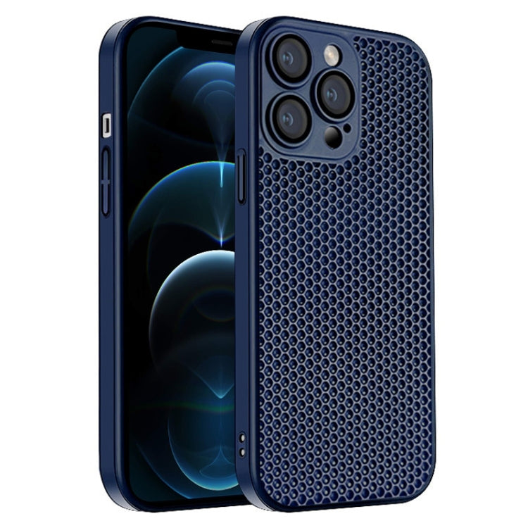Honeycomb Radiating PC Phone Case, For iPhone 12 Pro, For iPhone 11 Pro Max, For iPhone 11