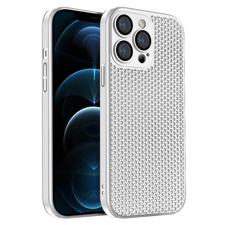 Honeycomb Radiating PC Phone Case, For iPhone 12 Pro, For iPhone 11 Pro Max, For iPhone 11