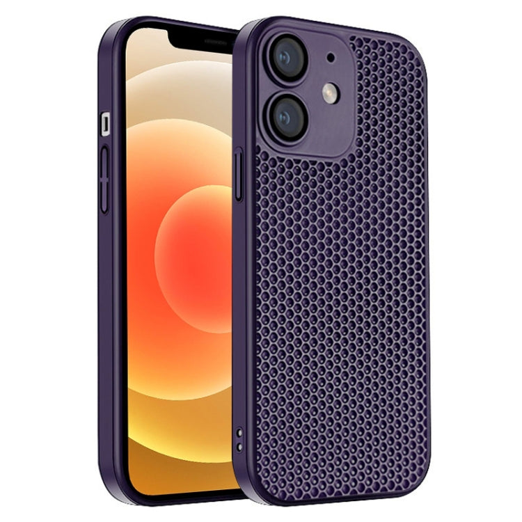 Honeycomb Radiating PC Phone Case, For iPhone 13, For iPhone 12, For iPhone 12 Pro Max