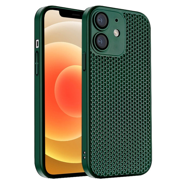 Honeycomb Radiating PC Phone Case, For iPhone 13, For iPhone 12, For iPhone 12 Pro Max