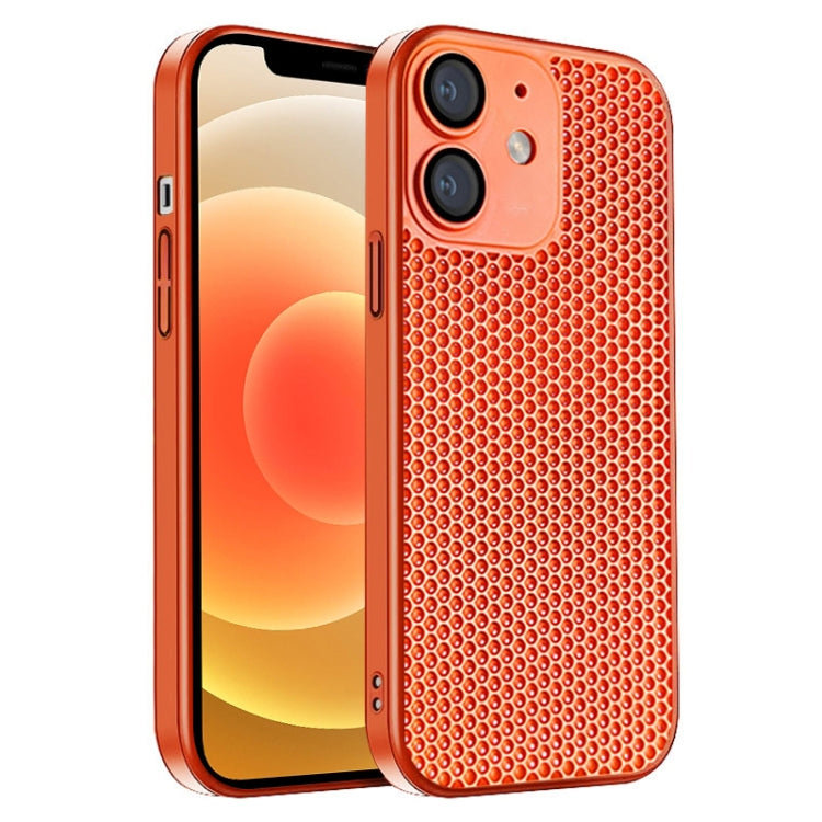 Honeycomb Radiating PC Phone Case, For iPhone 13, For iPhone 12, For iPhone 12 Pro Max