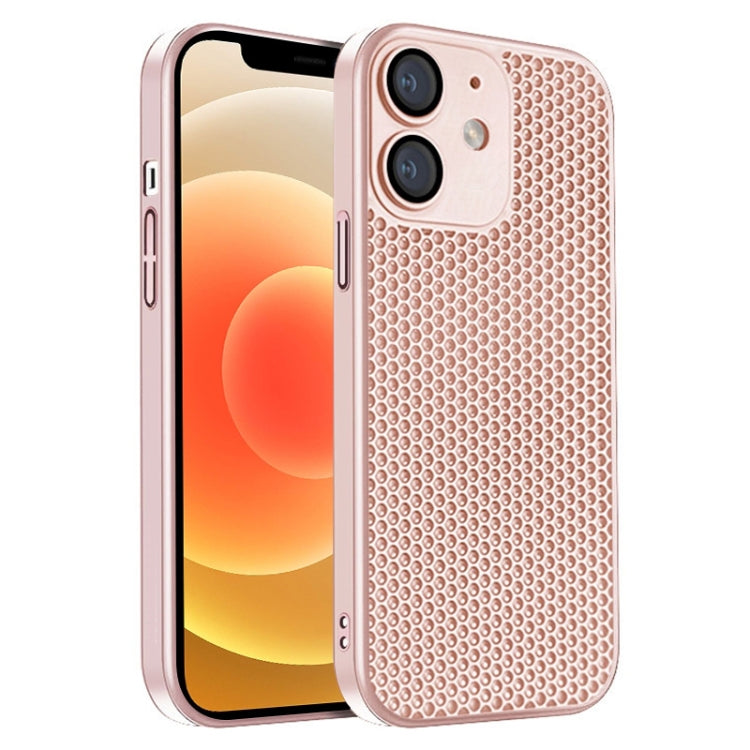 Honeycomb Radiating PC Phone Case, For iPhone 13, For iPhone 12, For iPhone 12 Pro Max