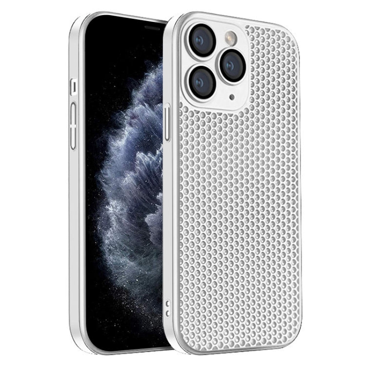Honeycomb Radiating PC Phone Case, For iPhone 12 Pro, For iPhone 11 Pro Max, For iPhone 11
