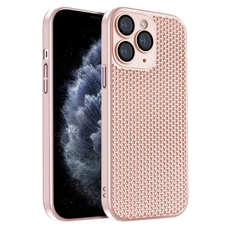 Honeycomb Radiating PC Phone Case, For iPhone 12 Pro, For iPhone 11 Pro Max, For iPhone 11