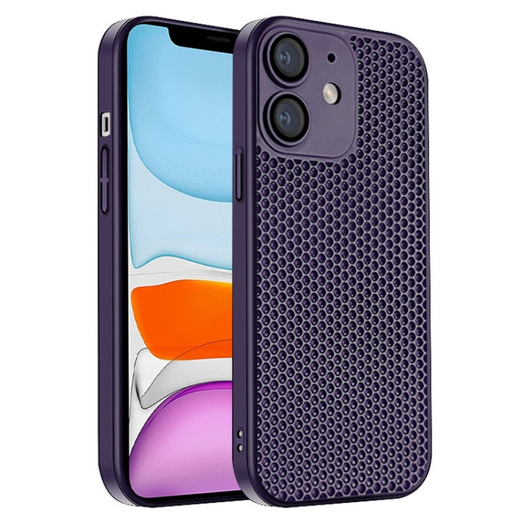 Honeycomb Radiating PC Phone Case, For iPhone 12 Pro, For iPhone 11 Pro Max, For iPhone 11
