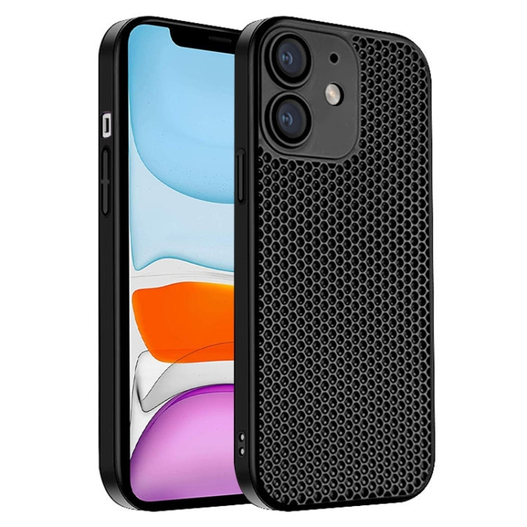 Honeycomb Radiating PC Phone Case, For iPhone 12 Pro, For iPhone 11 Pro Max, For iPhone 11