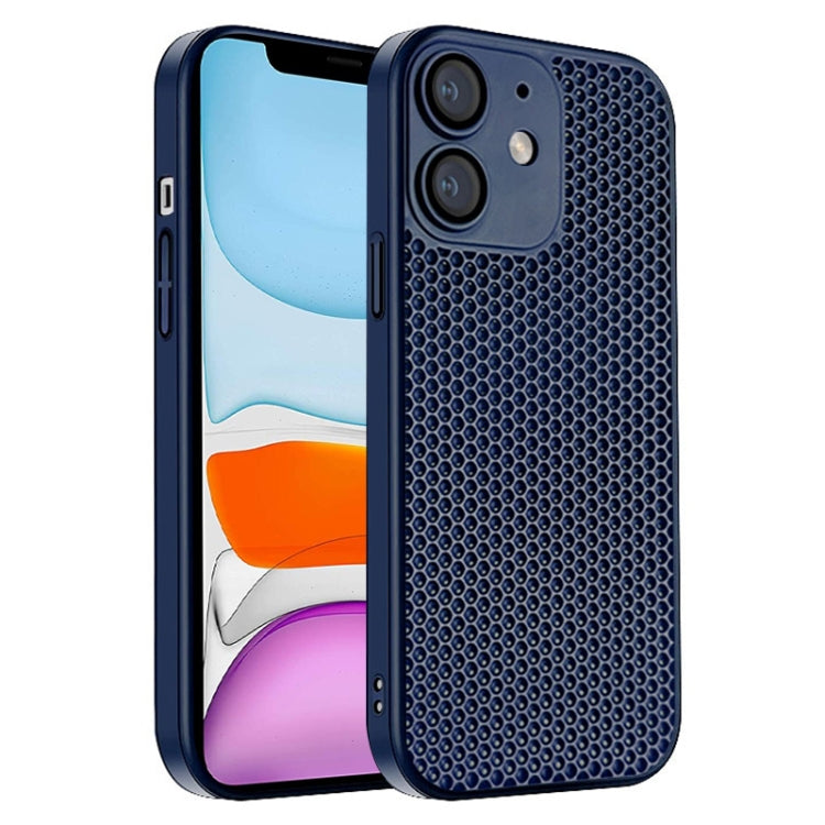 Honeycomb Radiating PC Phone Case, For iPhone 12 Pro, For iPhone 11 Pro Max, For iPhone 11
