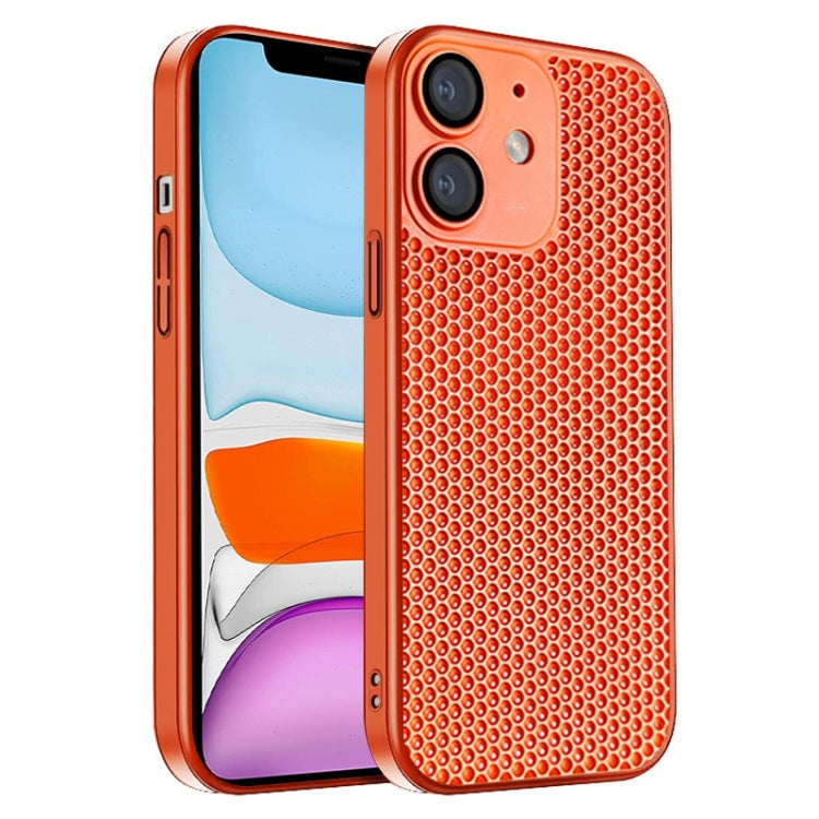 Honeycomb Radiating PC Phone Case, For iPhone 12 Pro, For iPhone 11 Pro Max, For iPhone 11