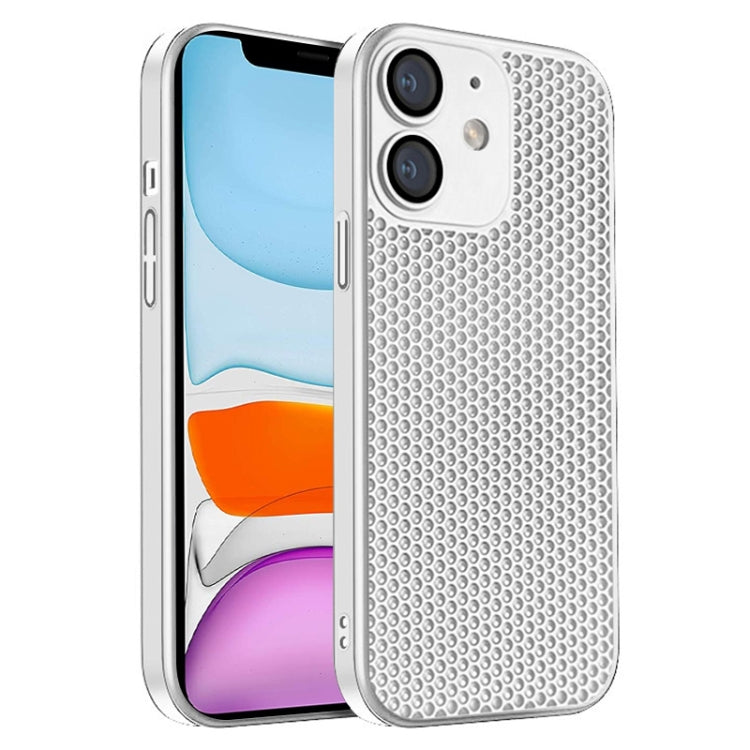 Honeycomb Radiating PC Phone Case, For iPhone 12 Pro, For iPhone 11 Pro Max, For iPhone 11