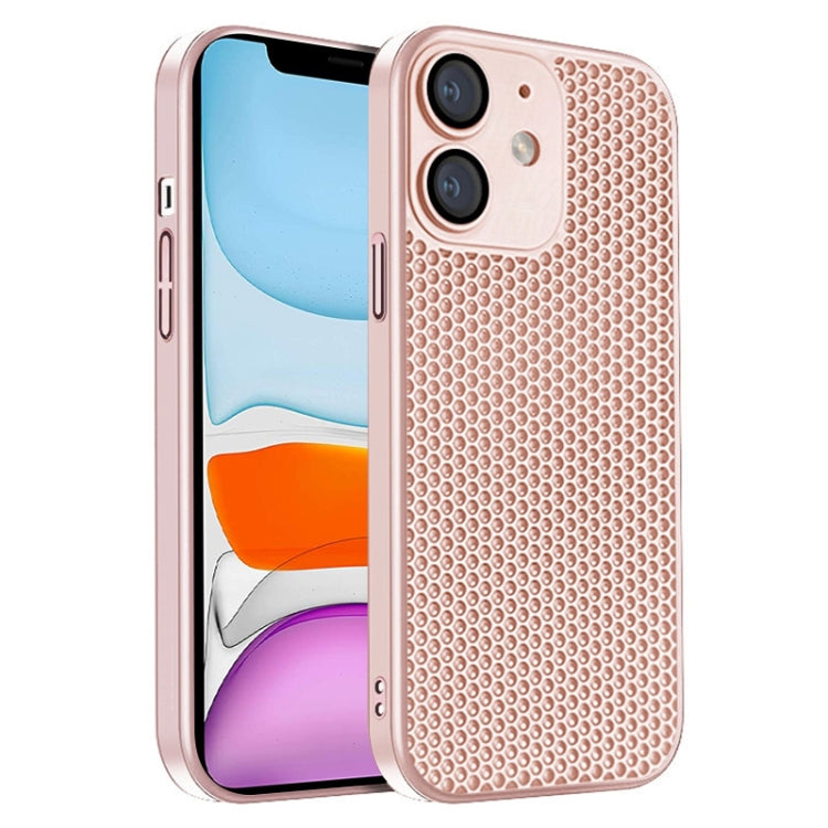 Honeycomb Radiating PC Phone Case, For iPhone 12 Pro, For iPhone 11 Pro Max, For iPhone 11