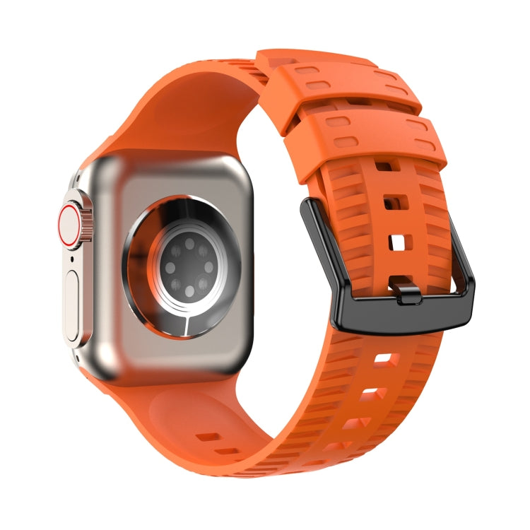 Tire Texture Silicone Watch Band, For Apple Watch Series 7 41mm