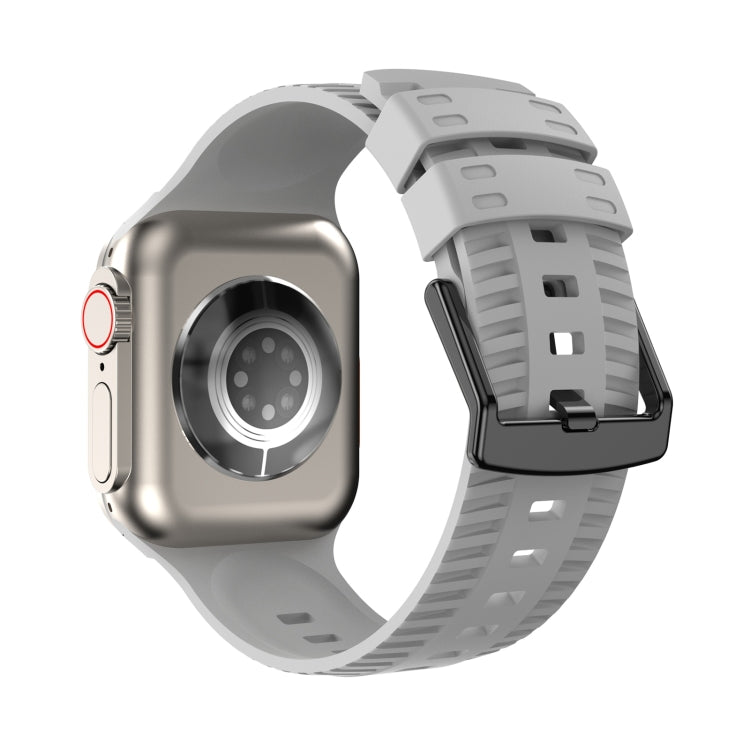 Tire Texture Silicone Watch Band, For Apple Watch Series 7 41mm