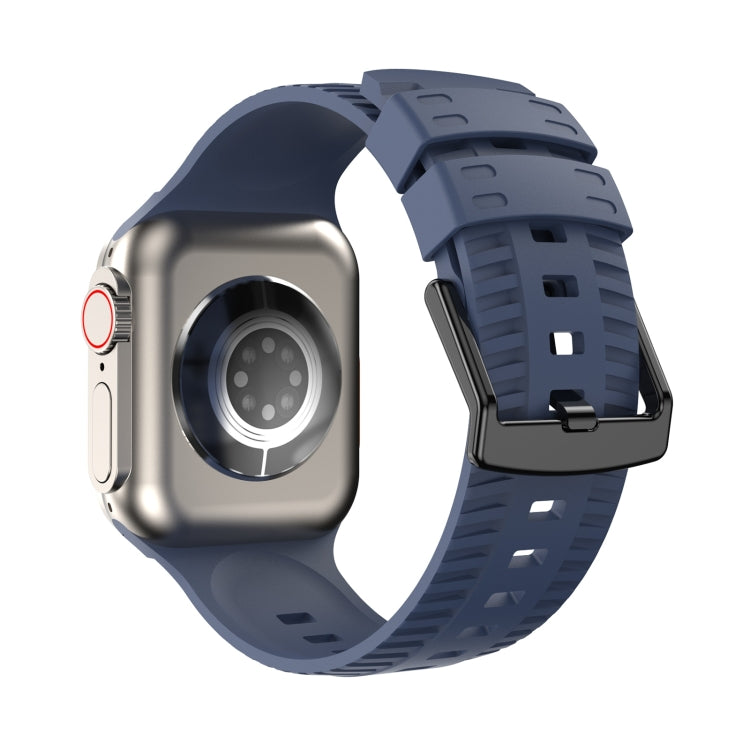 Tire Texture Silicone Watch Band, For Apple Watch Series 7 41mm