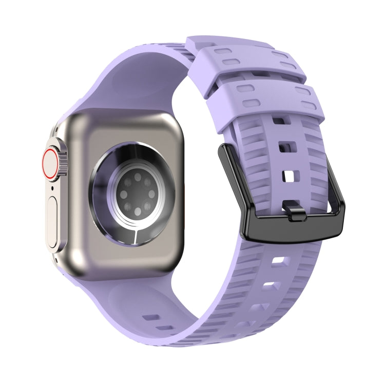 Tire Texture Silicone Watch Band, For Apple Watch Series 7 41mm