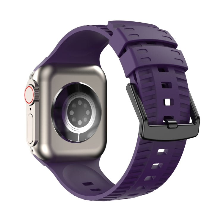 Tire Texture Silicone Watch Band, For Apple Watch Series 9 41mm