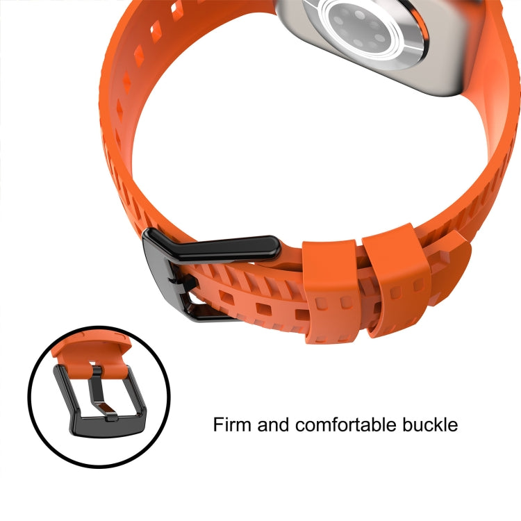 Tire Texture Silicone Watch Band, For Apple Watch Series 8 45mm