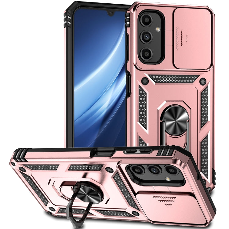 Sliding Camshield Holder Phone Case, For Samsung Galaxy A24, For Samsung Galaxy A34 5G, For Samsung Galaxy A04