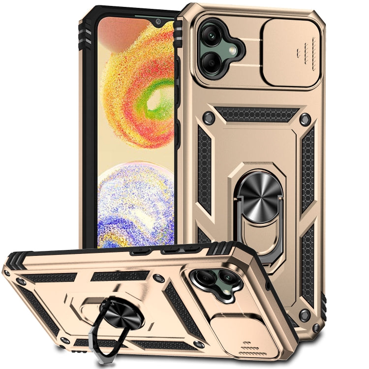 Sliding Camshield Holder Phone Case, For Samsung Galaxy A24, For Samsung Galaxy A34 5G, For Samsung Galaxy A04