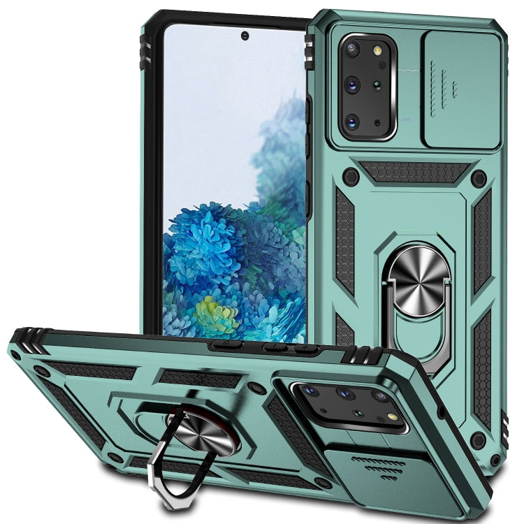 Sliding Camshield Holder Phone Case, For Samsung Galaxy S20+
